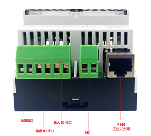 Modbus TCP τεσσάρων καναλιών υψηλής συχνότητας βιομηχανικός αναγνώστης RFID εργαλείο ακριβείας αυτόματης γραμμής παραγωγής καρτών ανάγνωσης 6